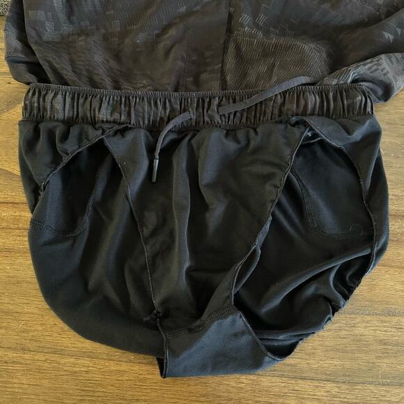 Lululemon Surge Short 7” Brief Lined Camo Black Men’s Activewear Size Small - Picture 6 of 7